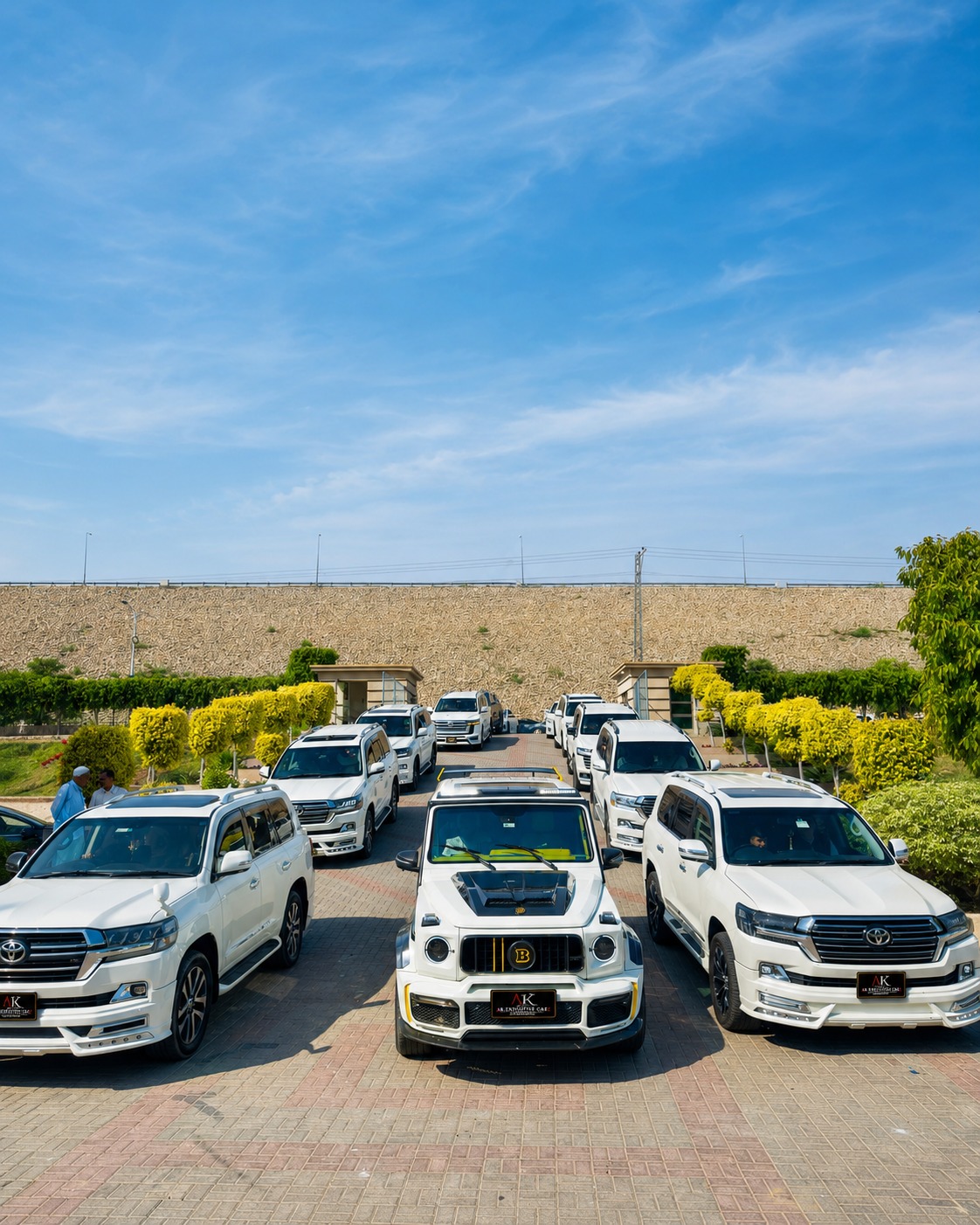 Premium vehicle for private travel across Pakistan